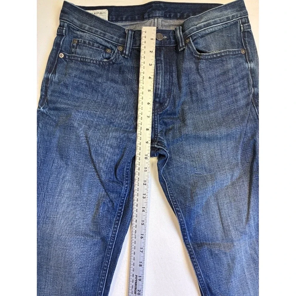 Banana Republic Men's Slim Jeans Blue 30x30 Straight Denim